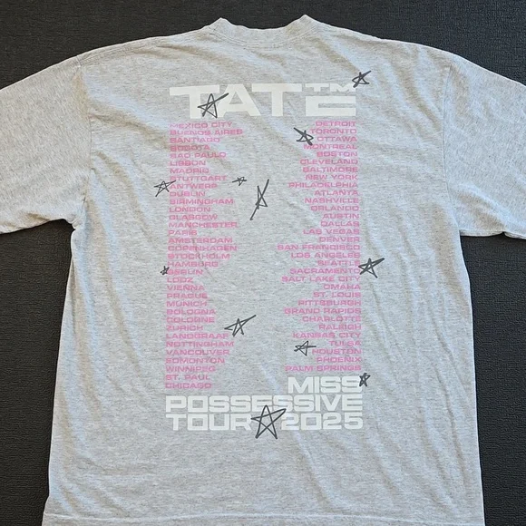 Tate Mcrae World Tour Tshirt - Picture 4 of 5